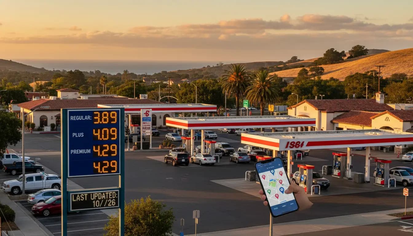 Gas prices flat in San Luis Obispo County, find lowest costs