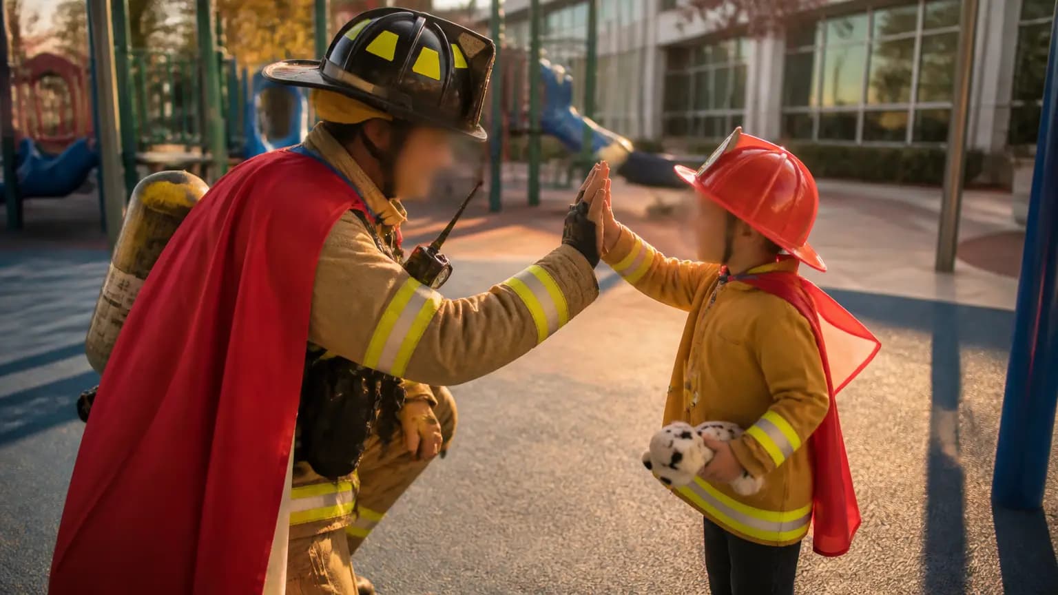 Heroes From Above: Firefighters to Rappel into VCMC for Pediatric Patients