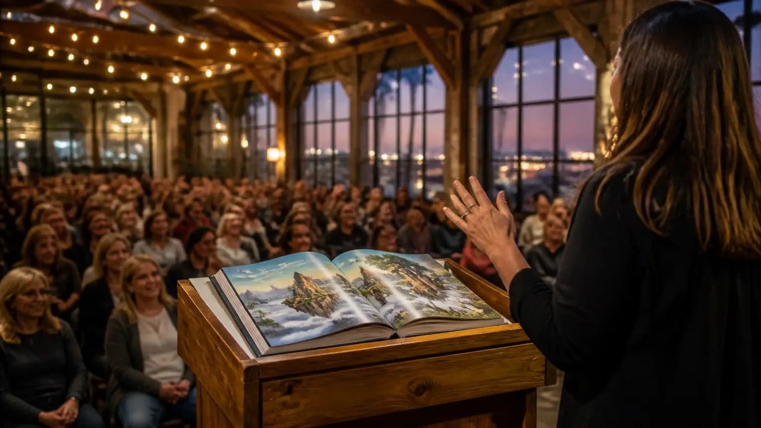 Joe Rohde Discusses His Book ‘Floating Mountains’ at the CAW