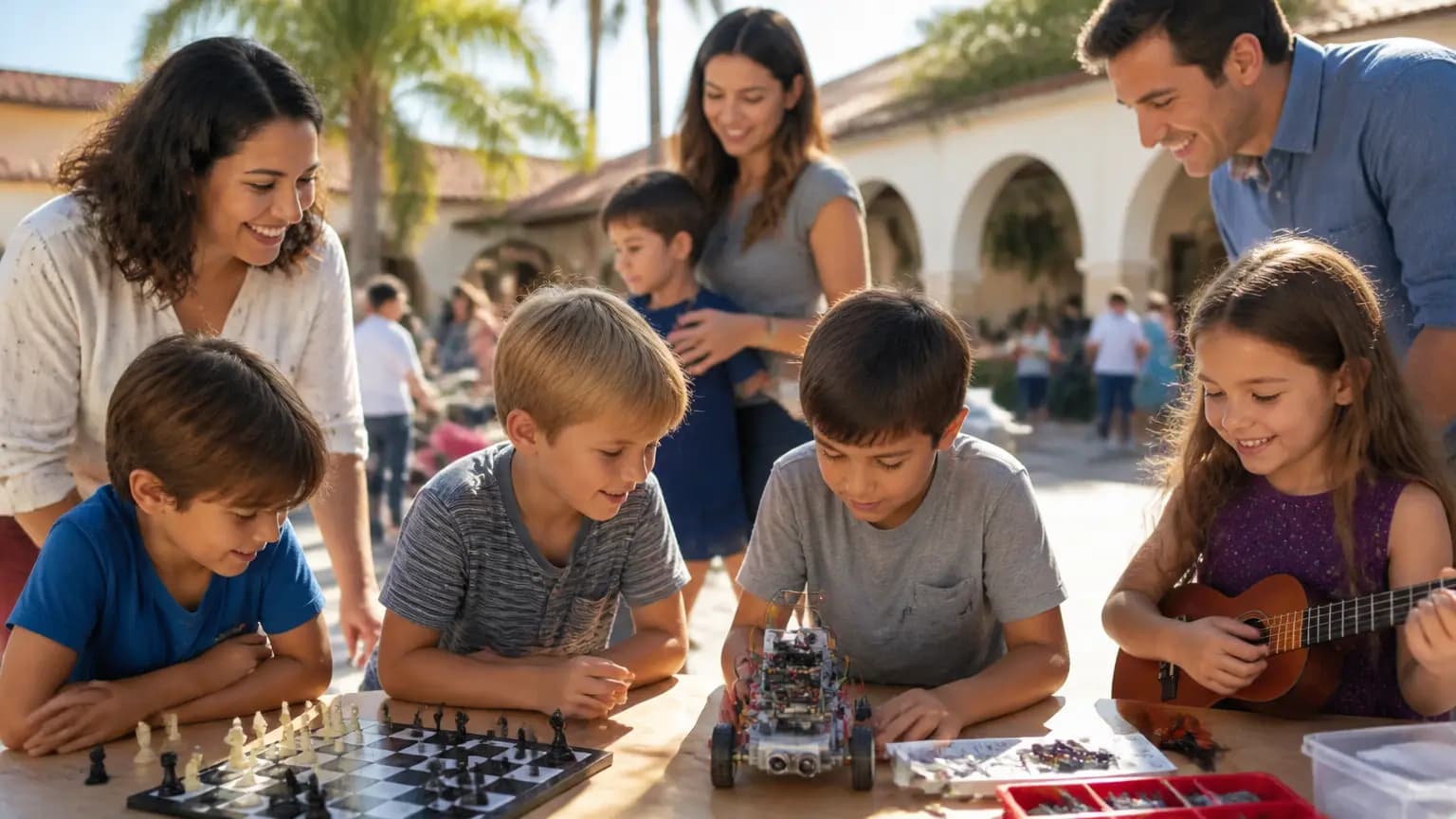 Knox School Minds at Play Event Offers Hands-on Activities