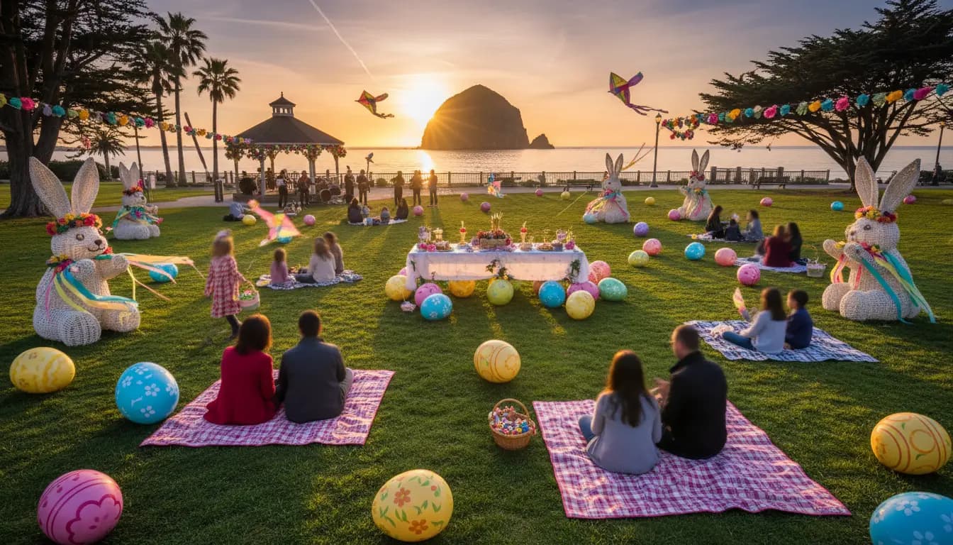 Morro Bay Celebrates Easter at Tidelands Park