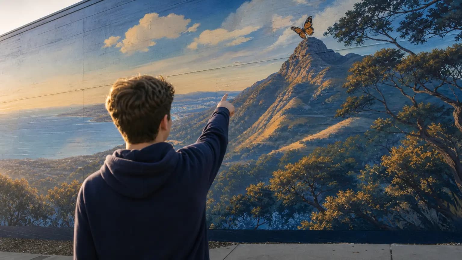 New Mural at San Marcos Honors Environment, Showcases School’s Royal Pride