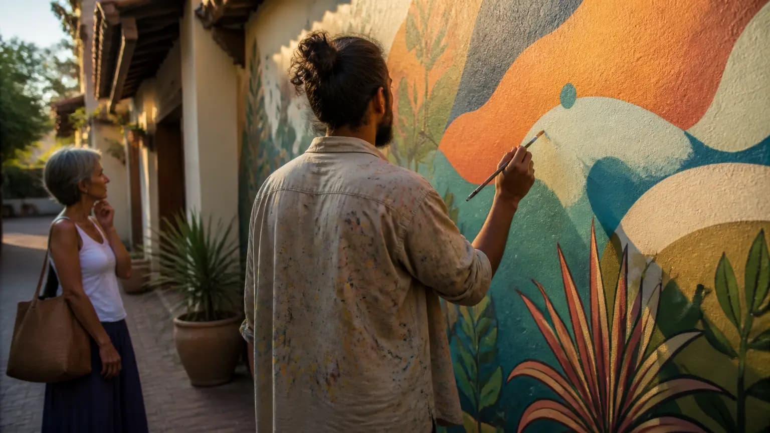 New Mural Pops Up to ‘Welcome the Way to Old Town Goleta’
