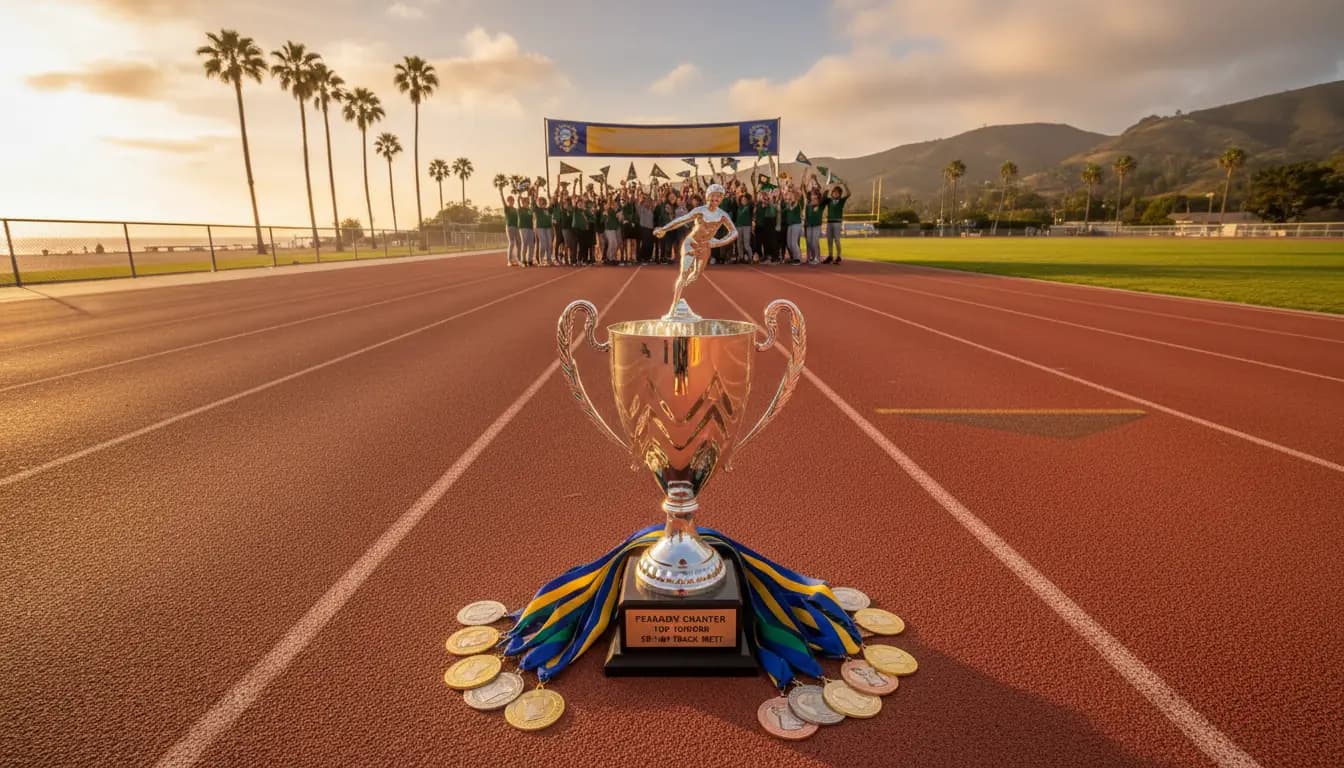 Peabody Charter Wins Top Honors at 13th Annual All Santa Barbara and Montecito Schools Track and Field Meet