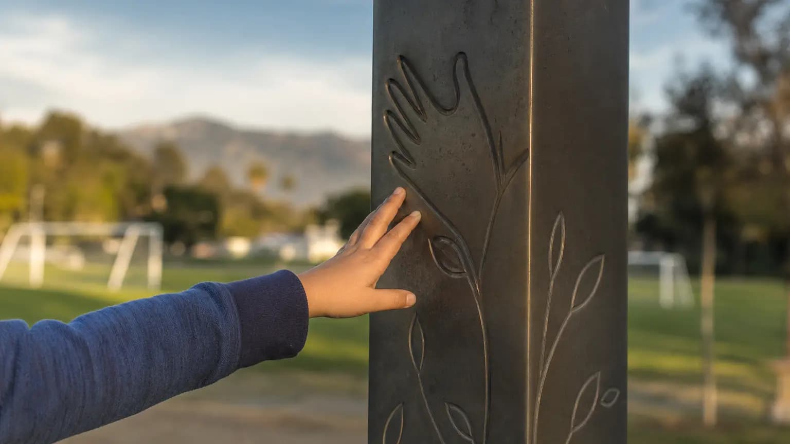 Peace Pole at Girsh Park