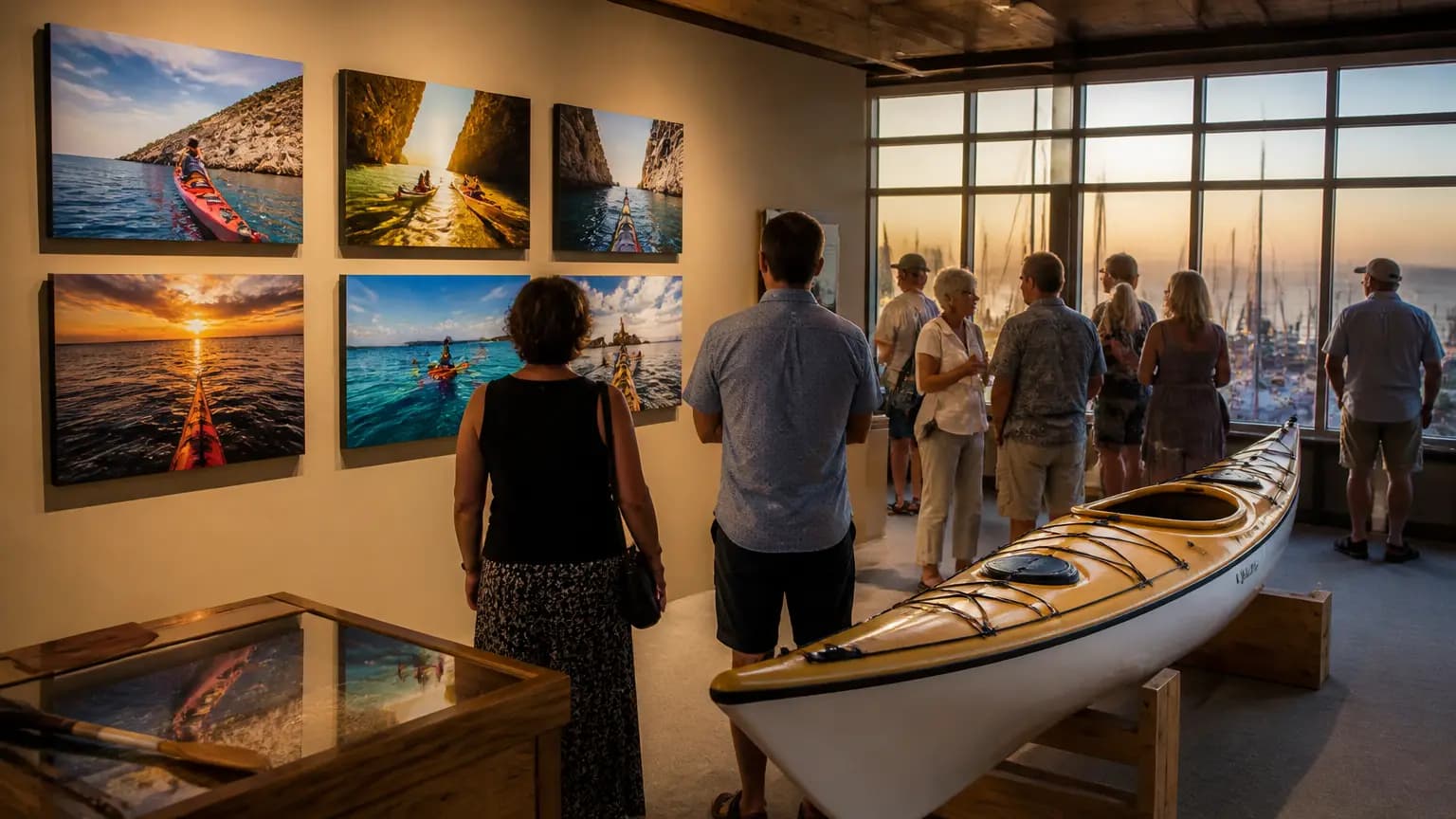 Photos and Text Follow A Kayaker’s Journey at Maritime Museum