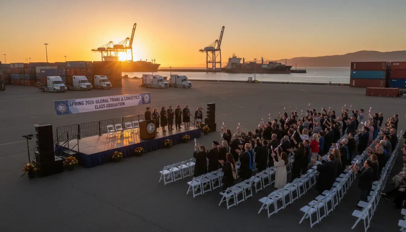Port of Hueneme Celebrates its Spring 2026 Global Trade & Logistics Class Graduation