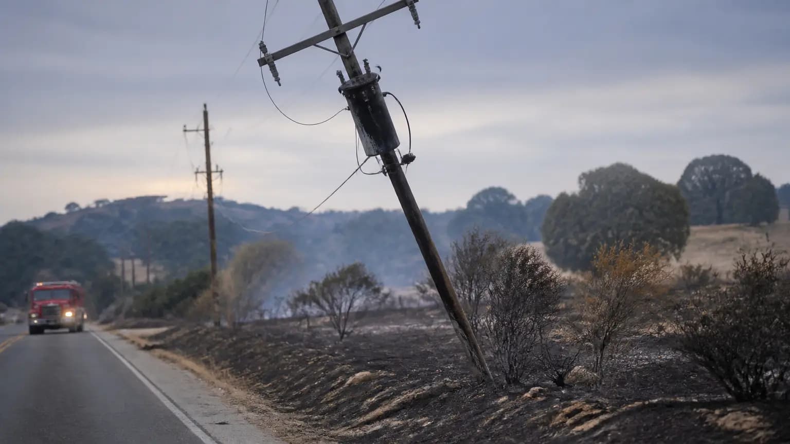 Power Outage Coincides with Transformer Fire, Downed Lines in Orcutt