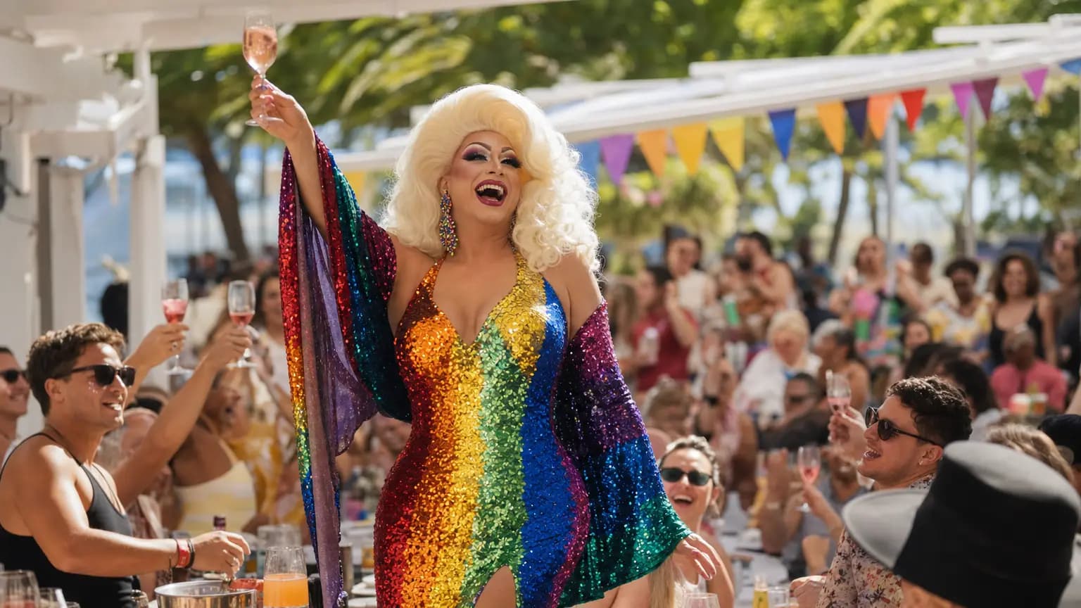Pride is alive: Drag queens, PCPA, dance, wine, brunch, and more celebrate the season