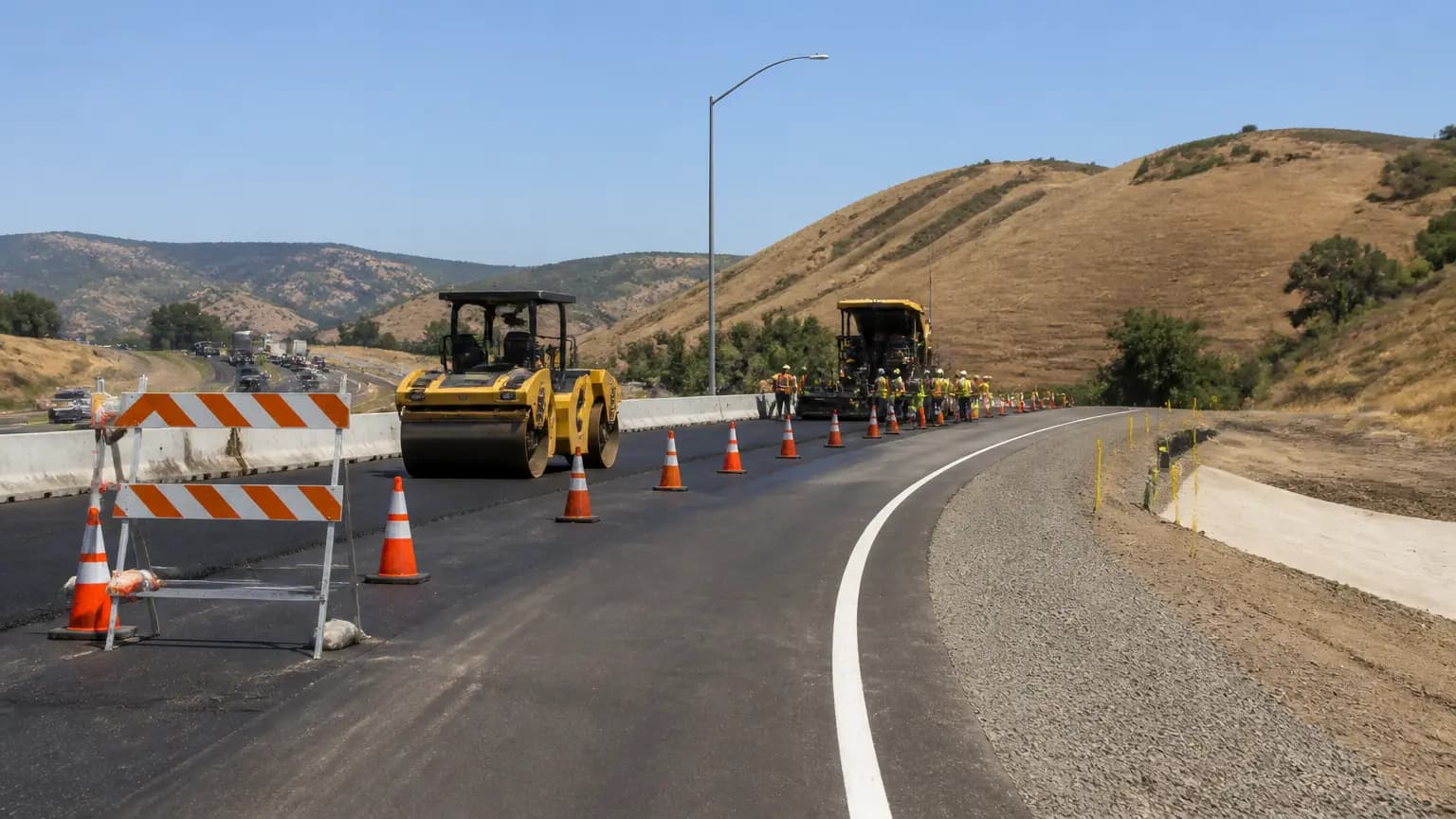 Ramp and Lane Closures on Highway 101 through Buellton Shift September 30