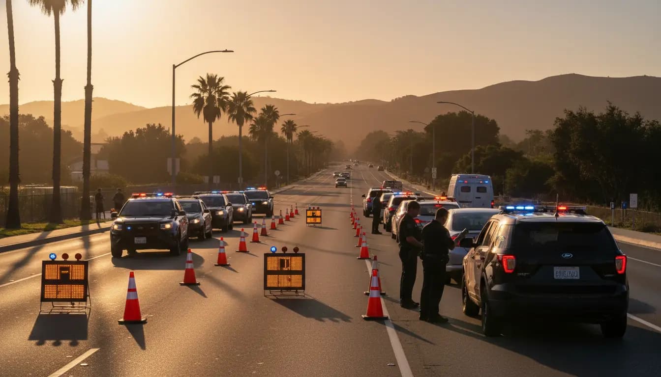 San Luis Obispo police holding DUI checkpoint Friday night