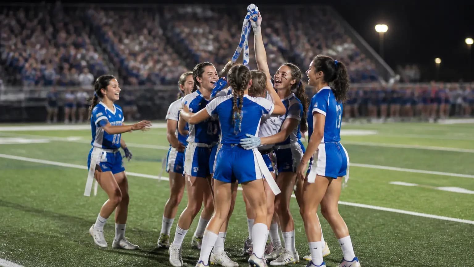 San Marcos Flag Football Pulls Out 13-12 Win Over Ventura to Clinch Playoff Spot