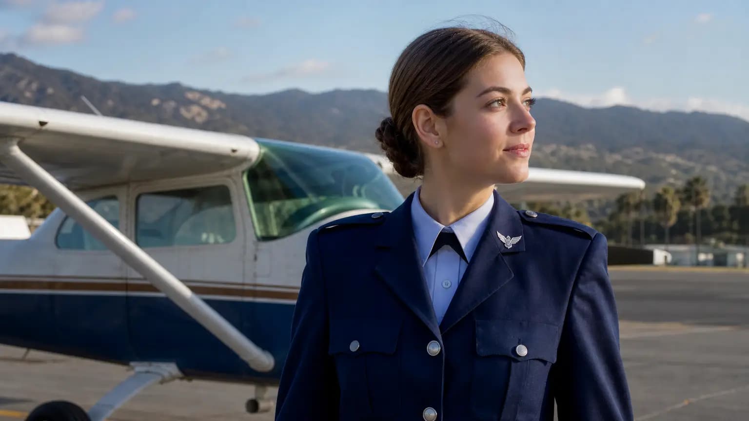 Santa Barbara Civil Air Patrol Cadet Captain Earns Amelia Earhart Award