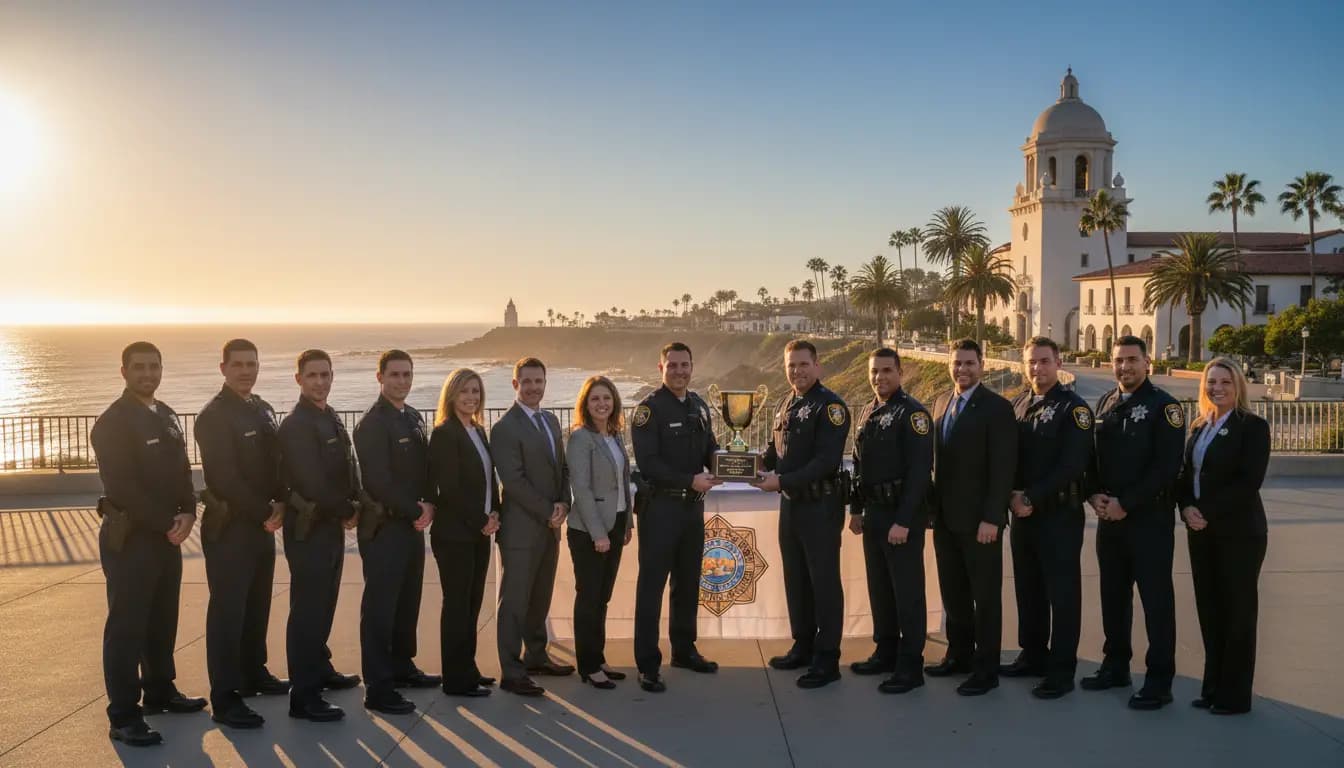 Santa Barbara Police Department’s Co-Response Team Honored with Thomas Guerry Award