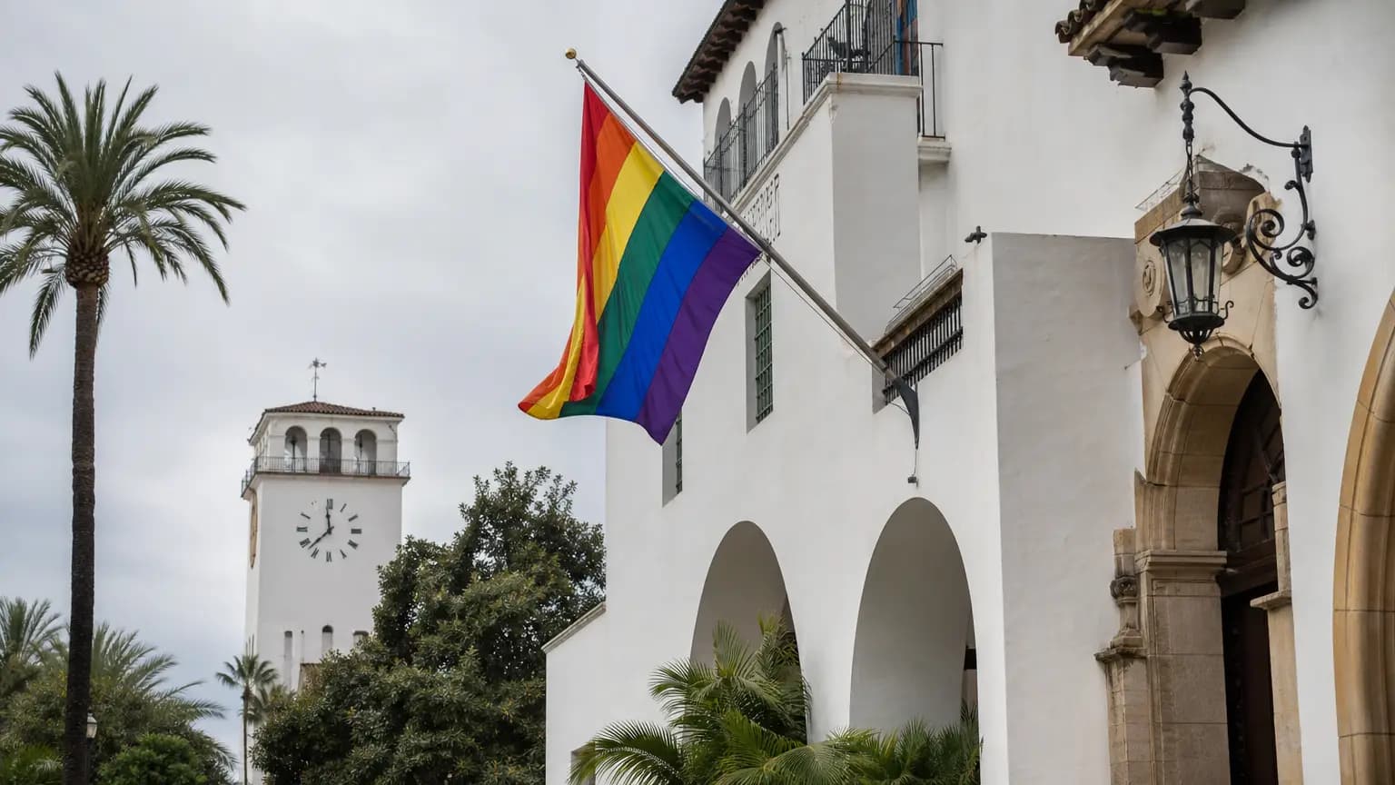 Santa Barbara Raises City’s First Pride Flag, Kicks Off Pride Week