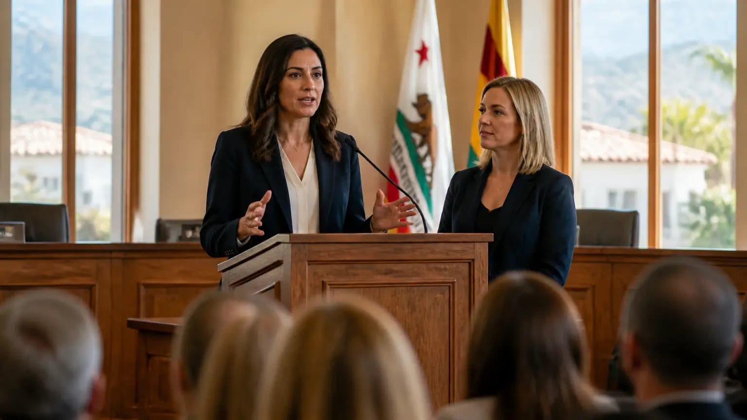 Santa Barbara’s Laura Piña Helps Gregg Hart Pass Domestic Violence Survivors’ Bill