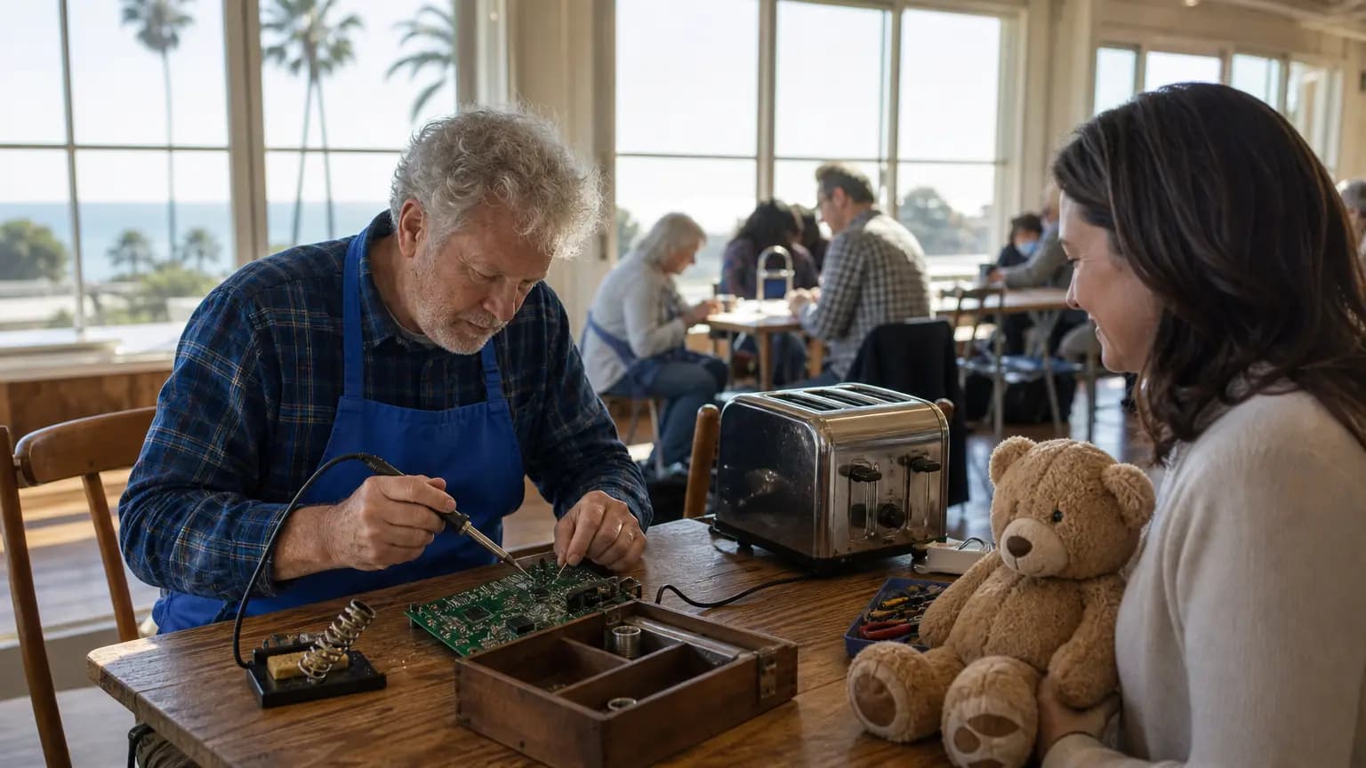 Santa Barbara’s Repair Café Offering New Life to Gizmos, Doodads, and More