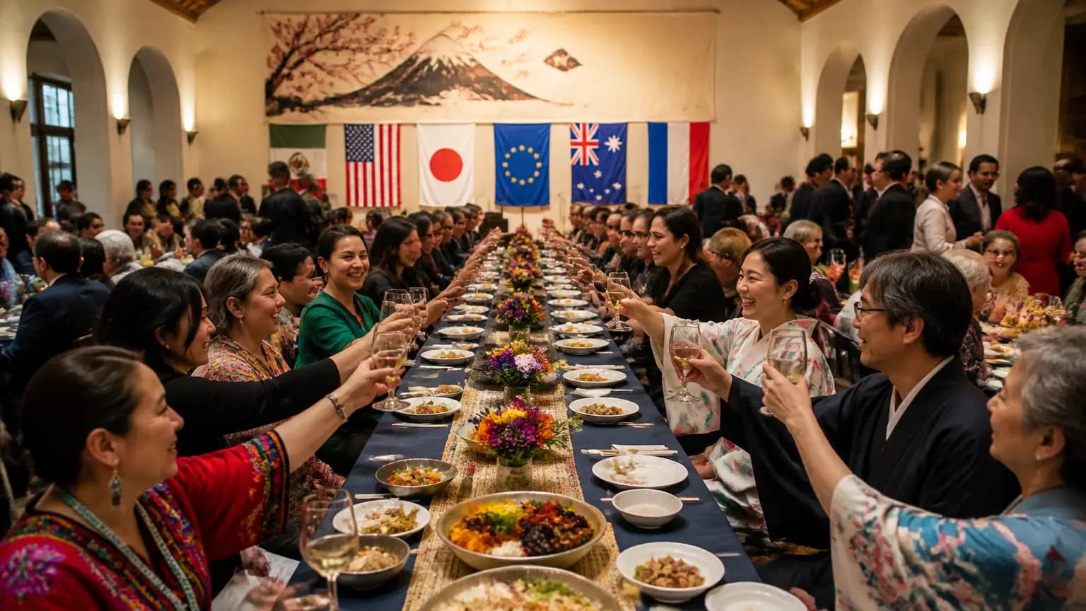 Santa Barbara Sister Cities 70th International Dinner Held in Tandem with Toba Japan 60th Anniversary Celebration