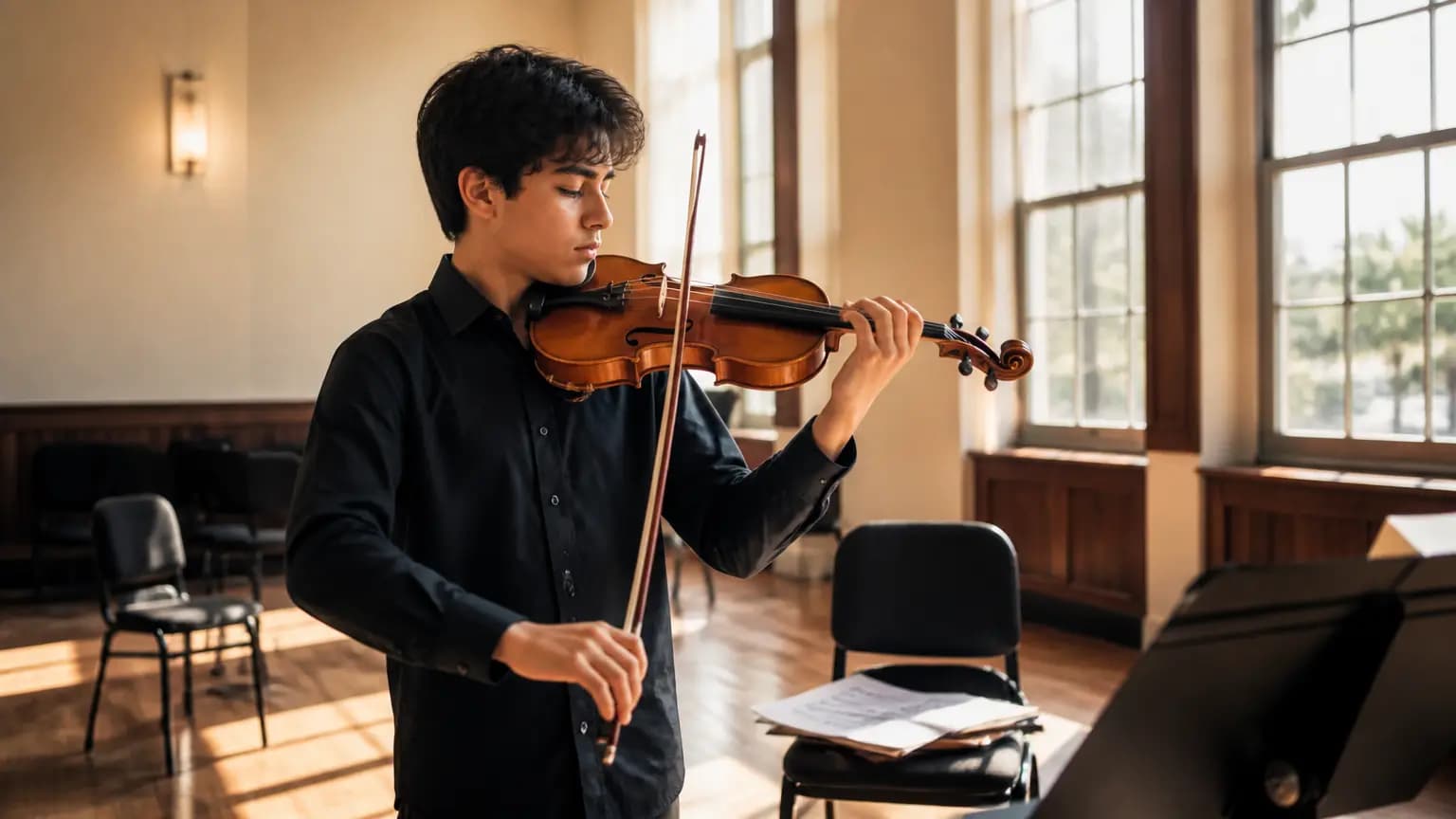 Santa Barbara Strings Graduate Henry Woodruff Attending Juilliard