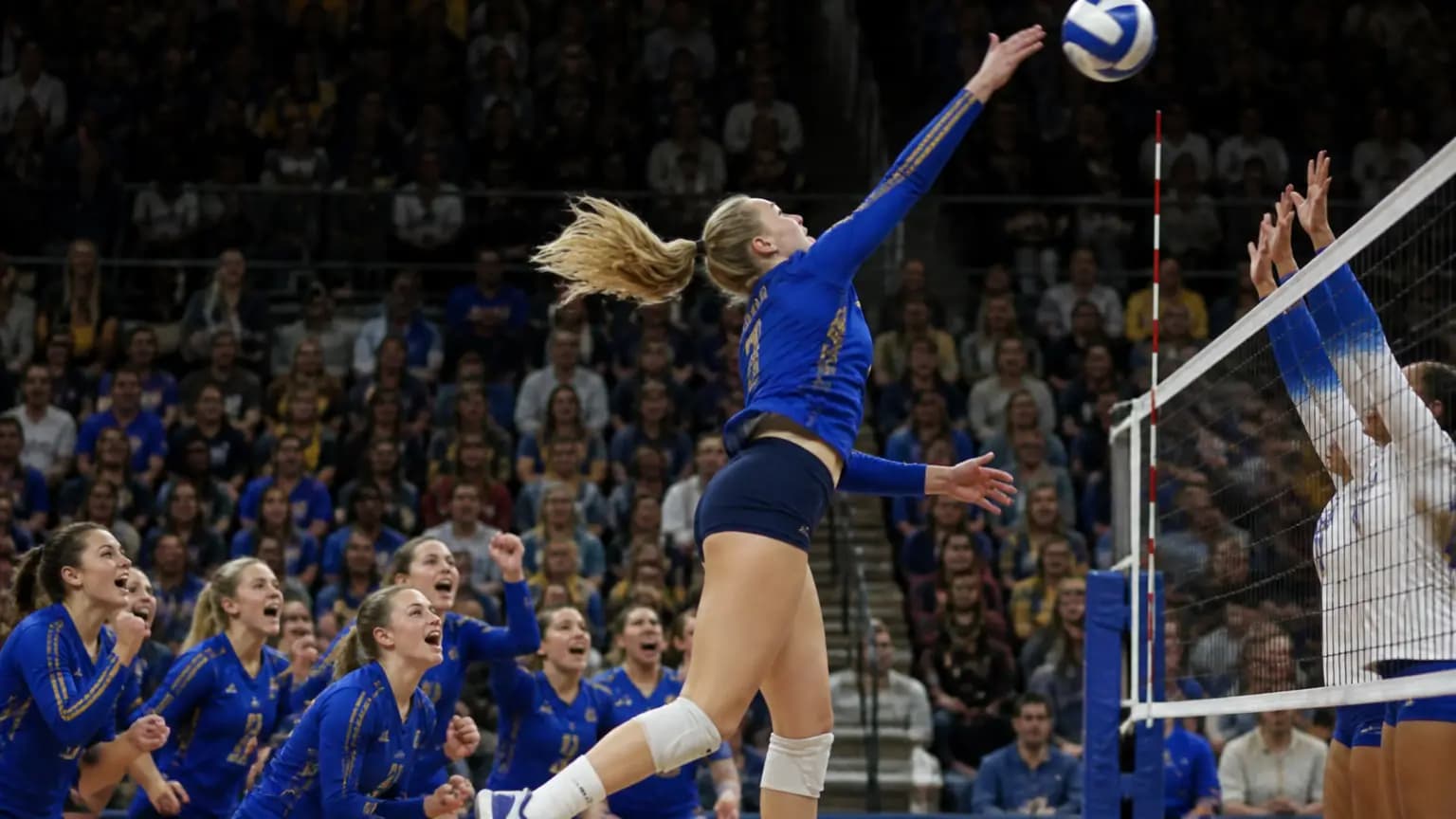 Sophia Wendlick Plays Solid Match in UCSB Volleyball Sweep