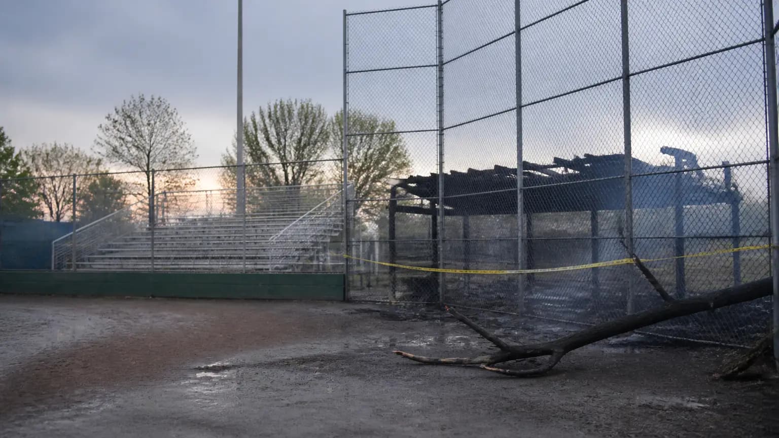 Suspicious fire at San Luis Obispo stadium under investigation