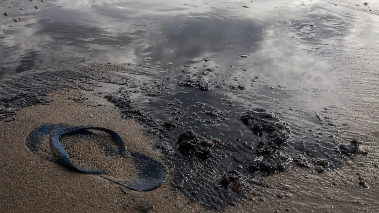 Tar, Oil From Possible Natural Seepage Spotted on South Coast Beaches