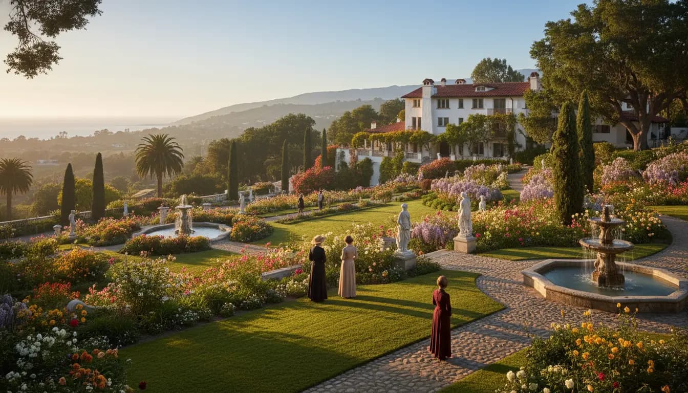 The Glorious Gardens of Santa Barbara and Montecito — on Full Display 100 Years Ago