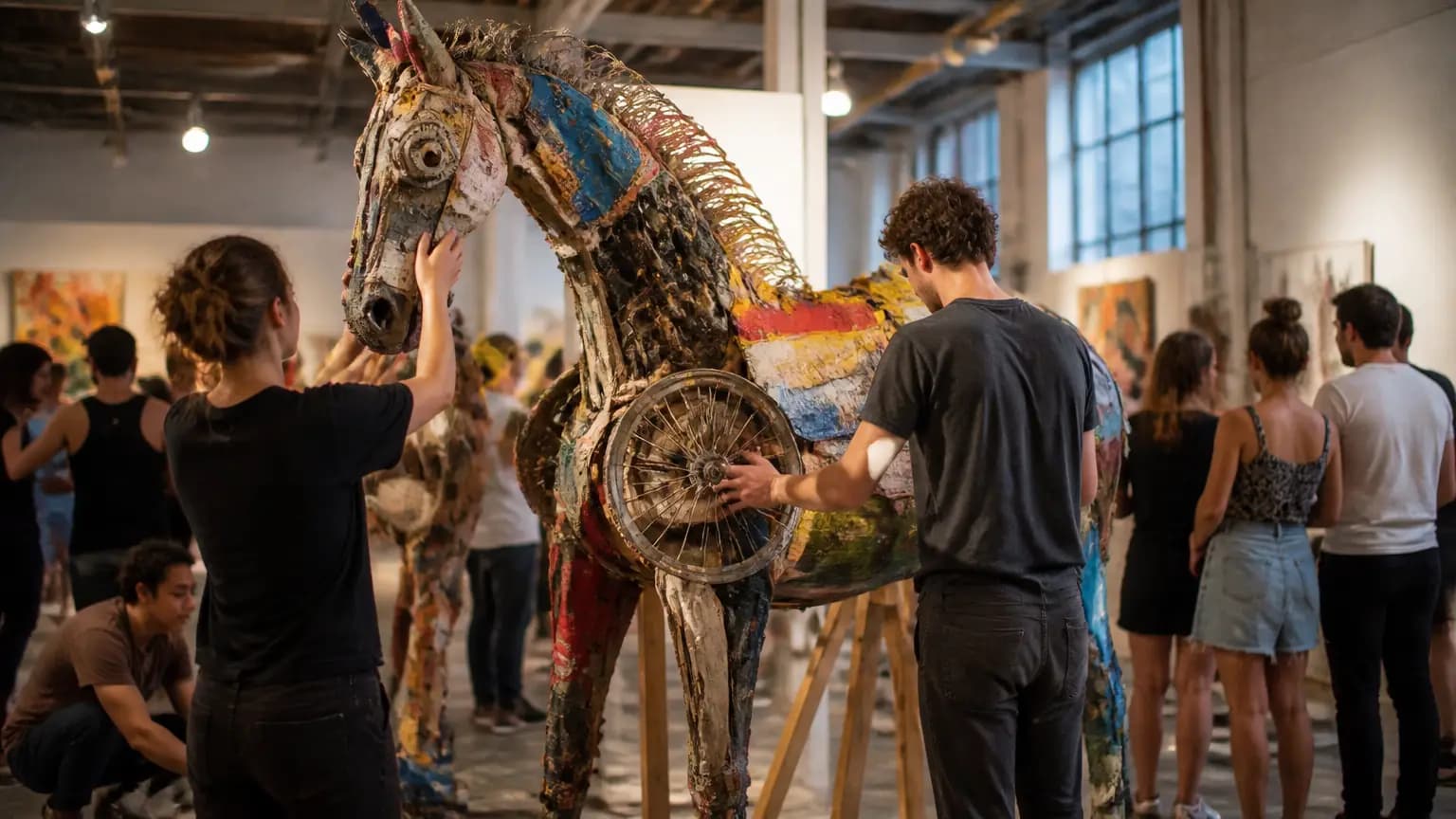 The Recycled Show: ReFabrication Opens At The Community Arts Workshop