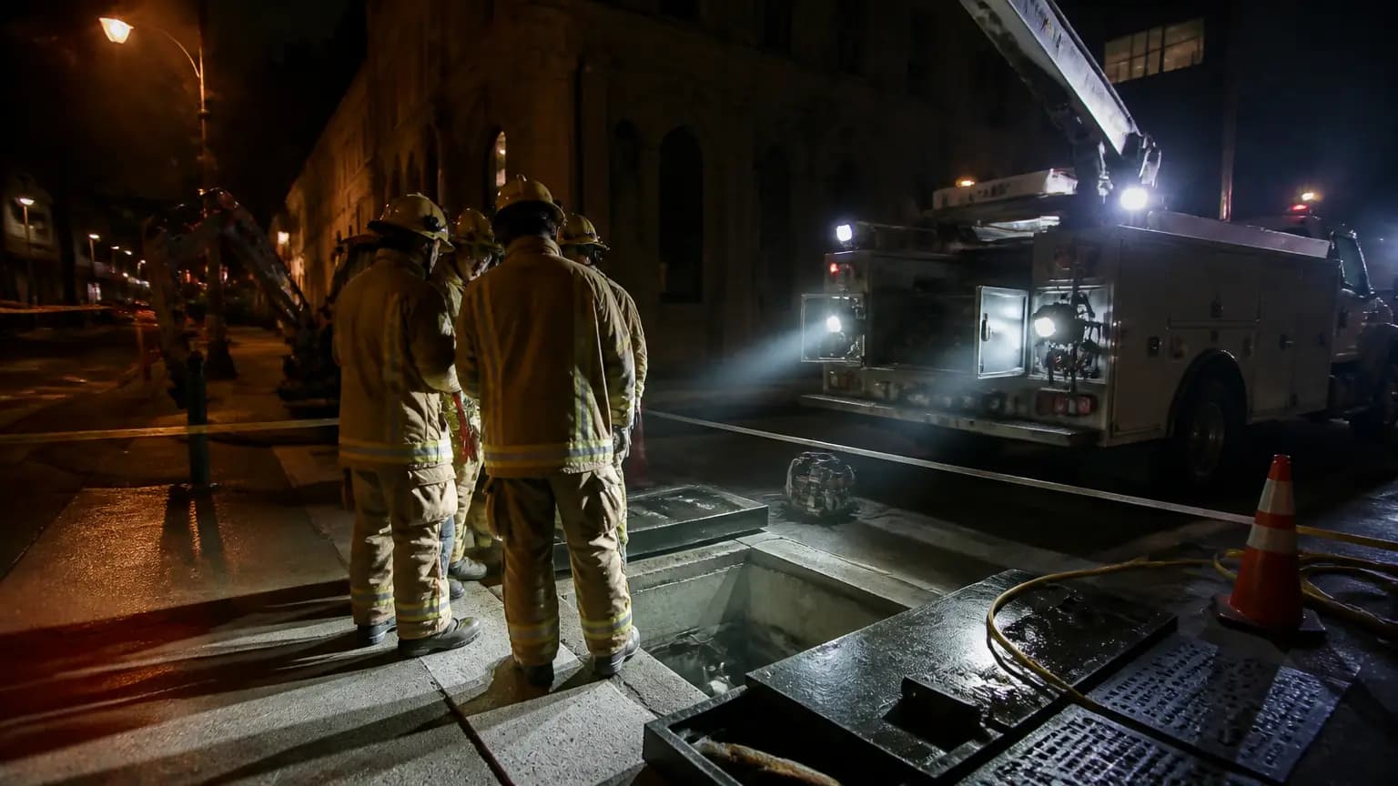 Underground Transformer Explosion Causes Power Outage in Downtown Santa Barbara