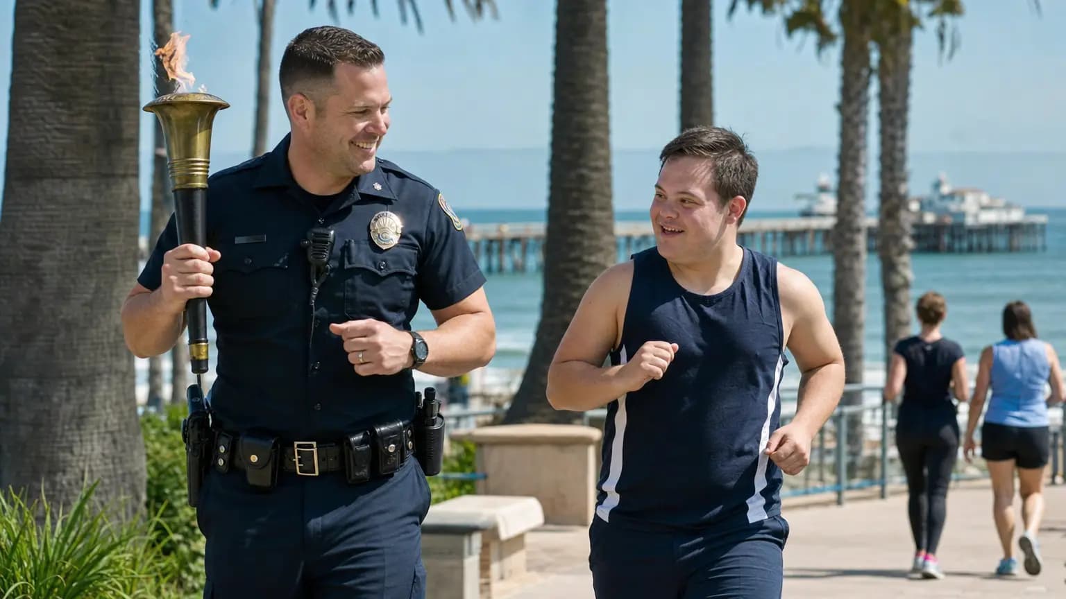 Ventura Police run for inclusion in annual Law Enforcement Torch Run