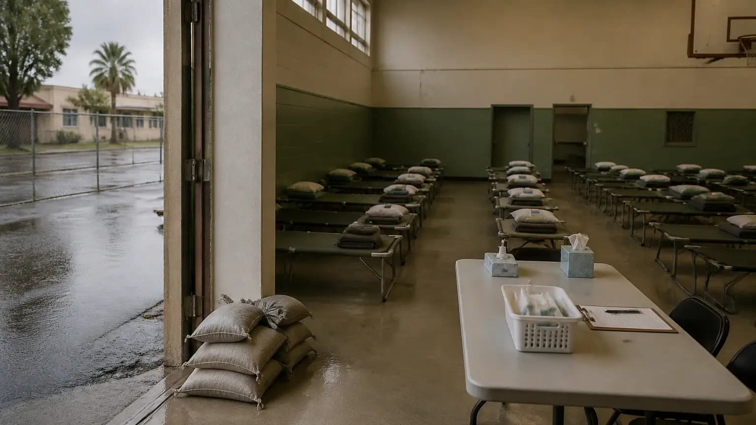 Ventura Prepares Emergency Shelter Ahead of Expected El Niño Storms