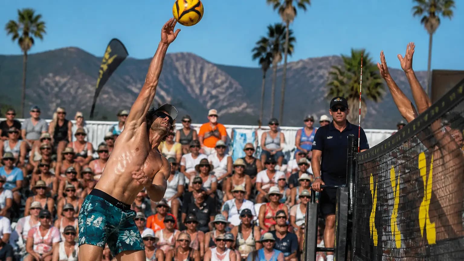 Volleyball Players Bringing the Heat to AVP Santa Barbara Open at East Beach