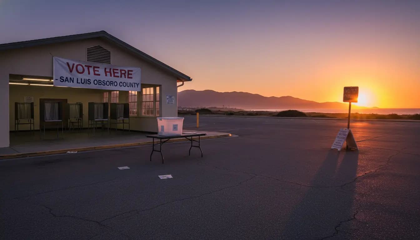 Voter turnout remains low in San Luis Obispo County