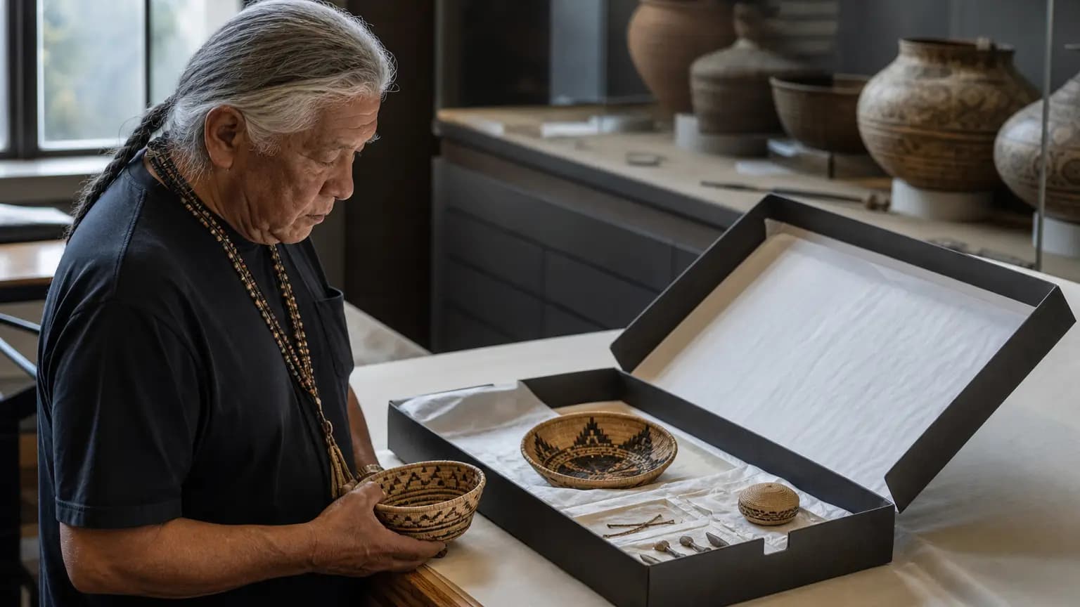 Yale, Harvard Return Ancestors and Artifacts to Santa Ynez Band of Chumash Indians