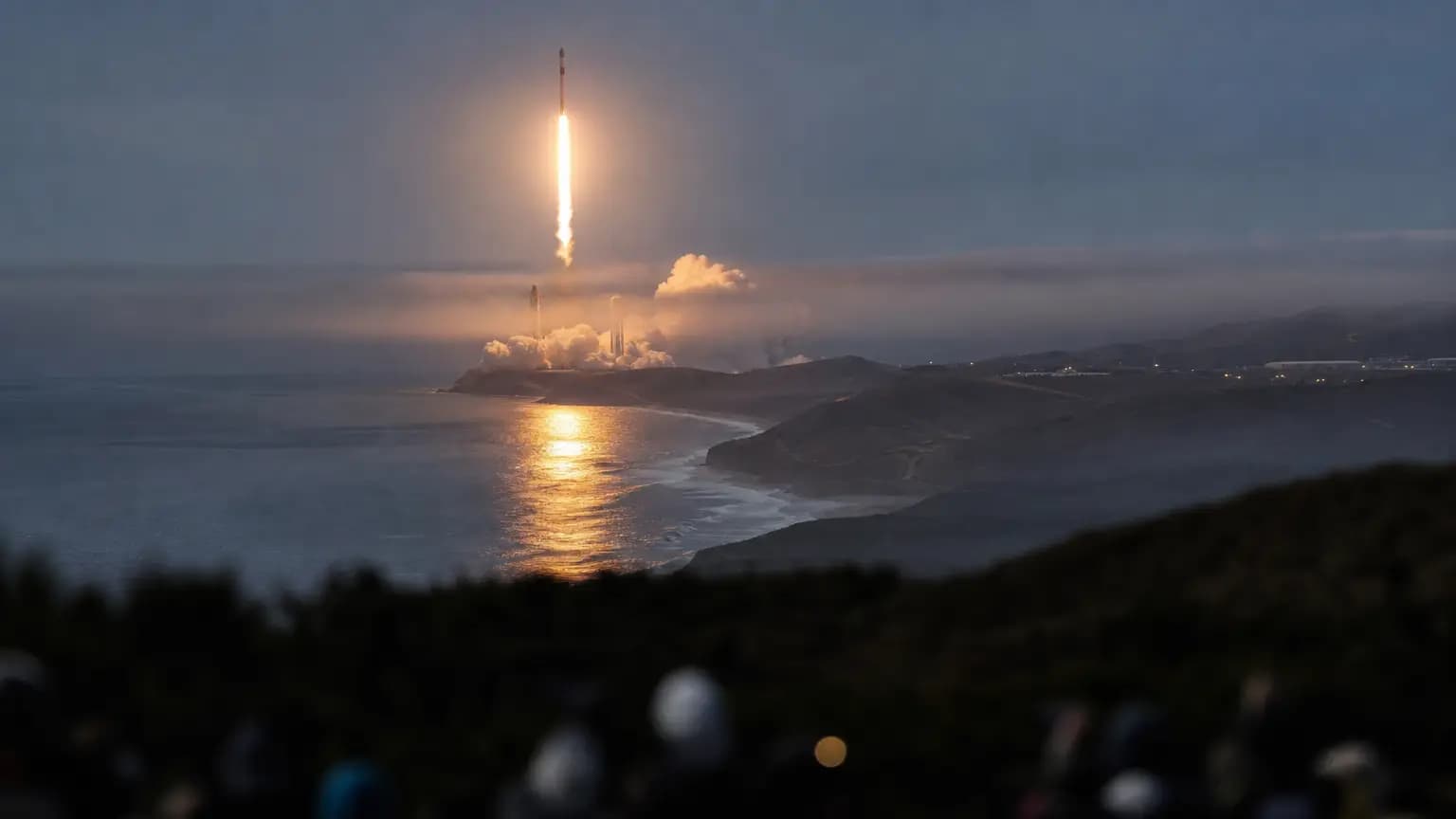 Live coverage: SpaceX to launch 24 Starlink satellites on Falcon 9 rocket from Vandenberg SFB