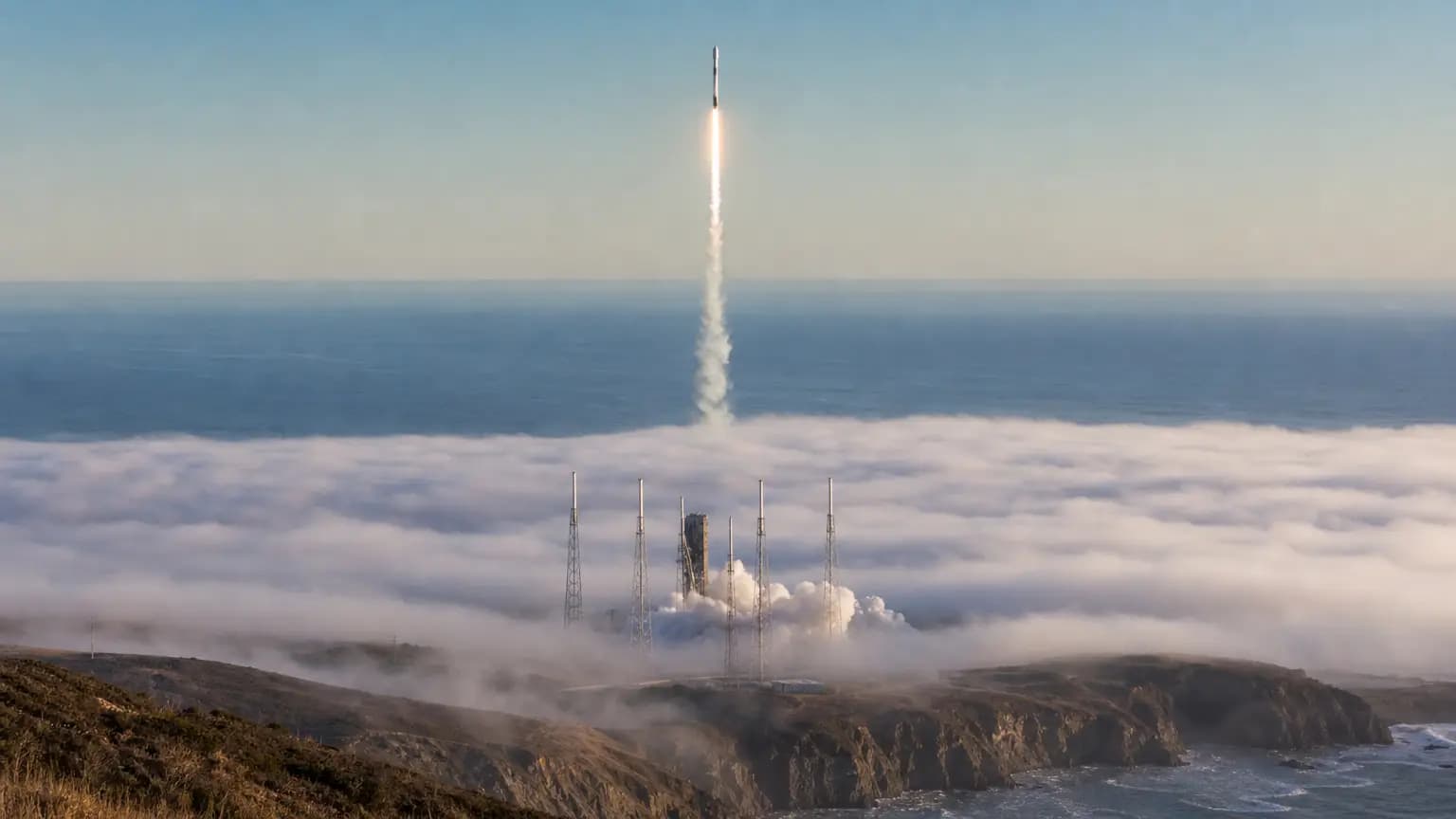 Live coverage: SpaceX to launch 24 Starlink satellites on Falcon 9 rocket from Vandenberg SFB