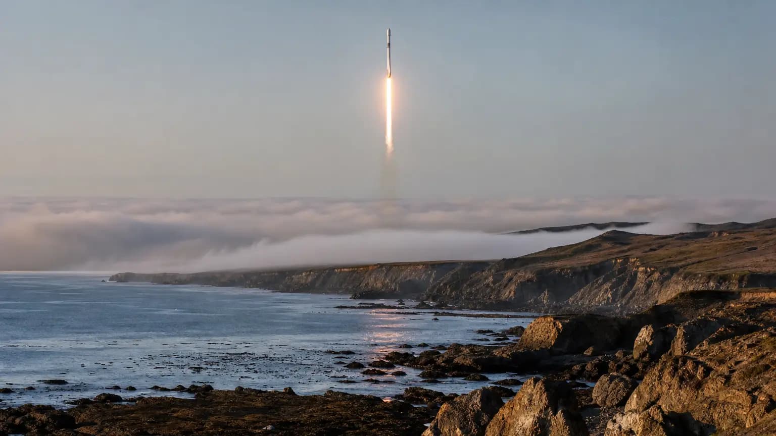 SpaceX West Coast launch surge continues with Starlink mission