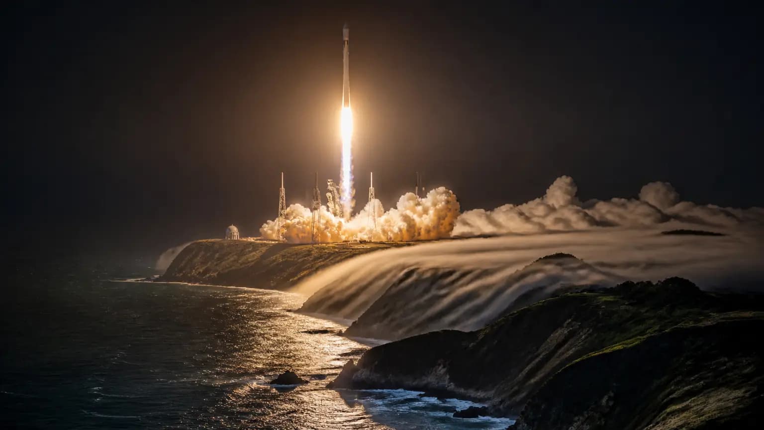 West Coast Falcon 9 rocket to launch 27 Starlink satellites